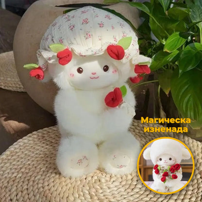 Jehňátko s květinami – FluffyCuddle
