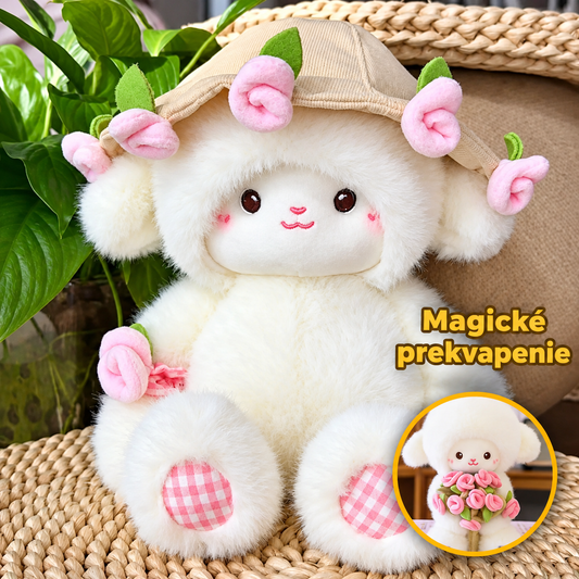 Jehňátko s květinami – FluffyCuddle