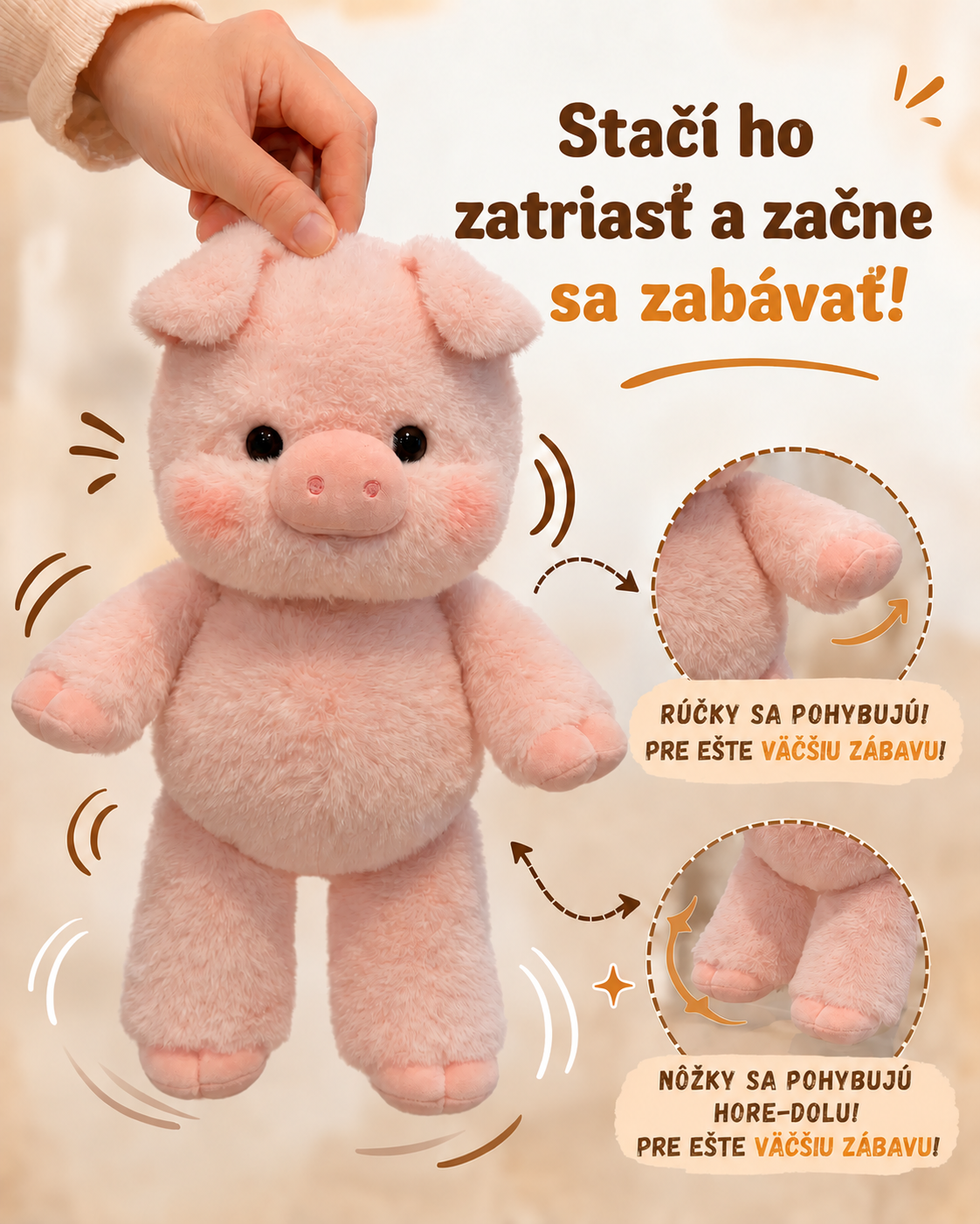 Tiny Runners™ – Nadýchaní běžící kamarádi – FluffyCuddle