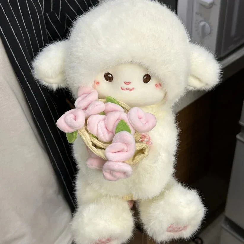 Jehňátko s květinami – FluffyCuddle