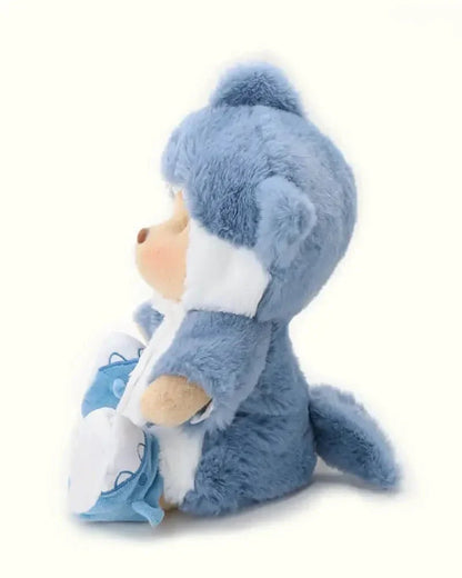 Ručně vyráběný prémiový medvídek s vyměnitelnými oblečky – FluffyCuddle