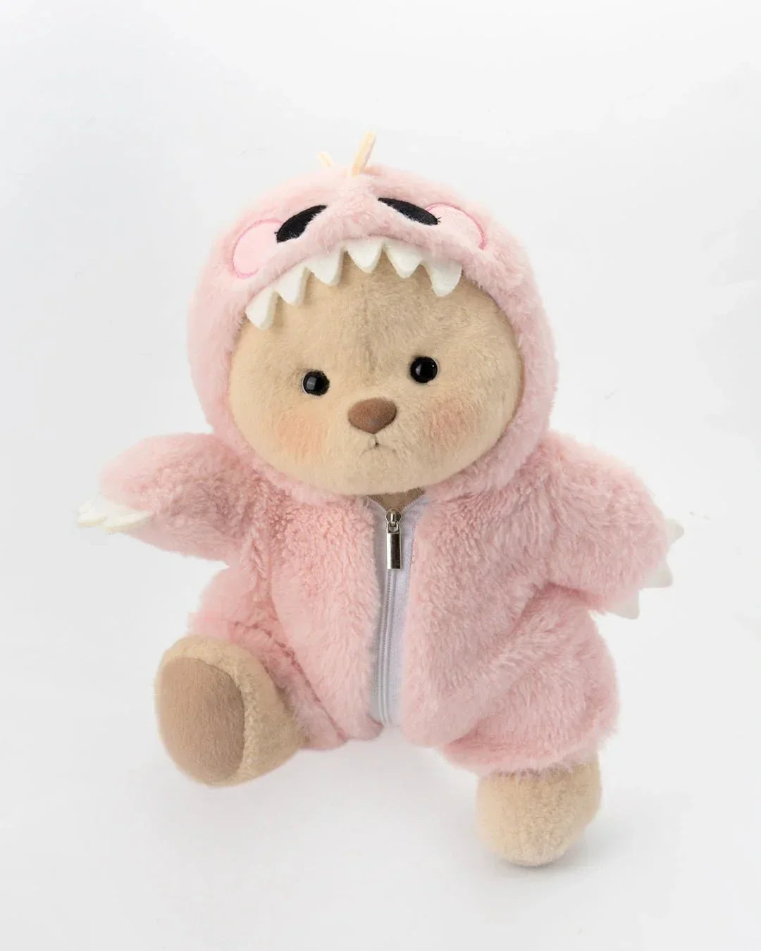 Ručně vyráběný prémiový medvídek s vyměnitelnými oblečky – FluffyCuddle